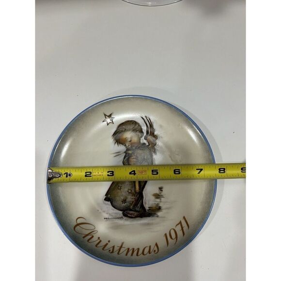 3 Limited Edition Collector plate Reproductions SCHMID BROS. BERTHA HUMMEL PLATE - Picture 8 of 10